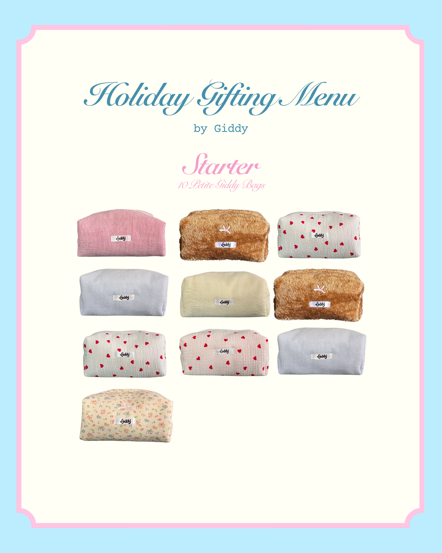 Holiday Gifting Menu