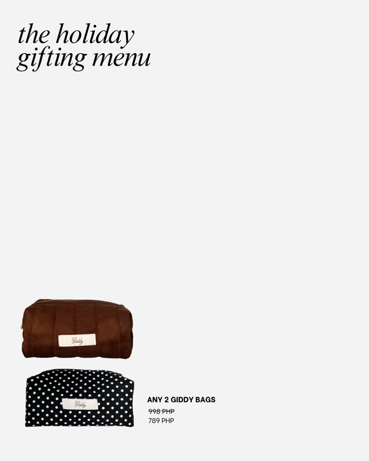 THE HOLIDAY GIFTING MENU